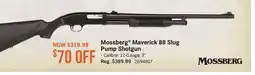 Cabela's Mossberg Maverick 88 Slug Pump Shotgun offer