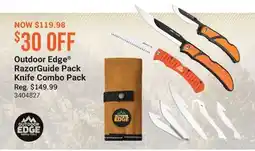 Cabela's Outdoor Edge RazorGuide Pack Knife Combo Pack offer