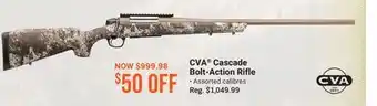 Cabela's CVA Cascade Bolt-Action Rifle offer