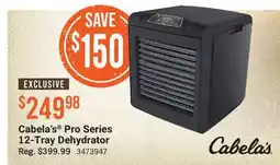 Cabela's Cabela's Pro Series 12-Tray Dehydrator offer