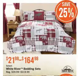 Cabela's Select White River Bedding Sets offer