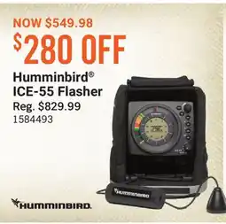Cabela's Humminbird ICE-55 Flasher offer