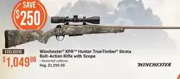Cabela's Winchester XPR Hunter TrueTimber Strata Bolt-Action Rifle with Scope offer
