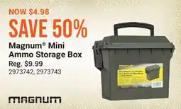 Cabela's Magnum Mini Ammo Storage Box offer