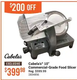 Cabela's Cabela's 10 Commercial-Grade Food Slicer offer