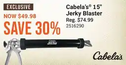 Cabela's Cabela's 15 Jerky Blaster offer