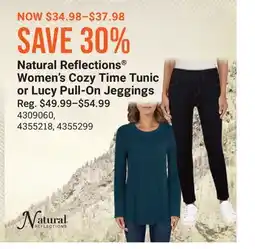 Cabela's Natural Reflections Women's Cozy Time Tunic or Lucy Pull-On Jeggings offer