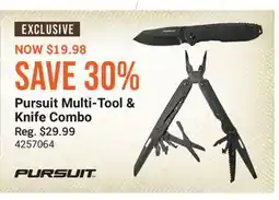 Cabela's Pursuit Multi-Tool & Knife Combo offer