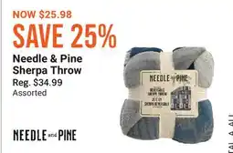 Cabela's Needle & Pine Sherpa Throw offer