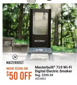 Cabela's Masterbuilt 710 Wi-Fi Digital Electric Smoker offer