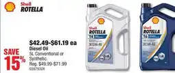 PartSource Shell Rotella Diesel Oil offer