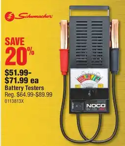 PartSource Battery Testers offer