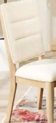 The Brick Aspen Dining Chair with Fabric Seat & Back - Natural offer