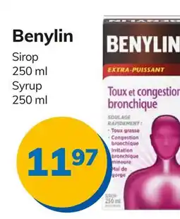 Accès pharma Benylin Syrup offer