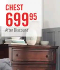 The Brick Chelsea Bedroom Chest of Drawers, 5-Drawer, 38W x 52H - Grey offer