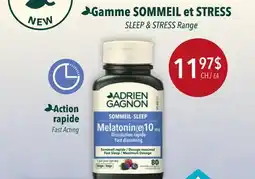 Accès pharma ADRIEN GAGNON SLEEP & STRESS Range offer