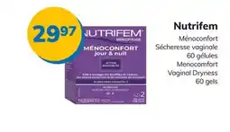 Accès pharma Nutrifem Menocomfort Vaginal Dryness offer