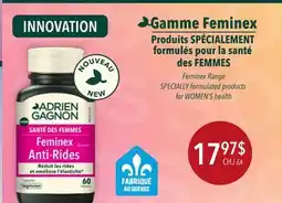 Accès pharma ADRIEN GAGNON Feminex Range offer