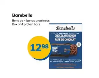 Accès pharma Barebells Box of 4 protein bars offer