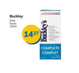 Accès pharma Buckley Syrup offer