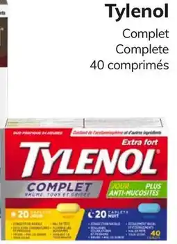 Accès pharma Tylenol Complete offer