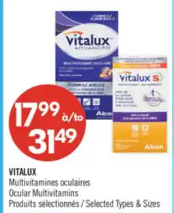 Pharmaprix VITALUX Ocular Multivitamins offer