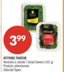 Pharmaprix ATTITUDESalad Greens (142 g) offer