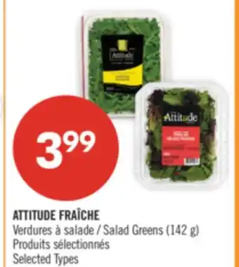 Pharmaprix ATTITUDESalad Greens (142 g) offer