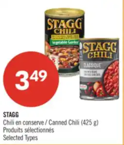 Pharmaprix STAGG Canned Chili offer