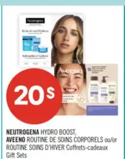 Pharmaprix NEUTROGENA HYDRO BOOST, AVEENO Body Care Routine or Winter Care Routine Gift Sets offer