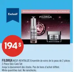Pharmaprix FILORGA NCEF-REVITALIZE 2-Piece Skin Care Set offer