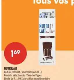 Pharmaprix NUTRILAIT Chocolate Milk (1 L) offer