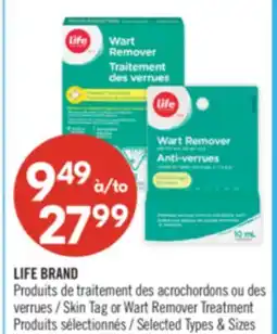 Pharmaprix LIFE BRAND Skin Tag or Wart Remover Treatment offer