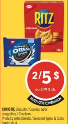 Pharmaprix CHRISTIE Cookies or Crackers offer