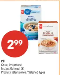 Pharmaprix PC Instant Oatmeal offer