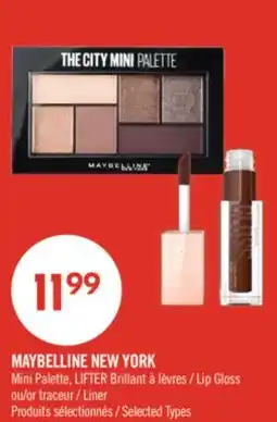 Pharmaprix MAYBELLINE NEW YORK LIFTER Lip Gloss or Liner offer