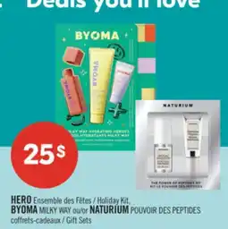 Pharmaprix Holiday Kit, BYOMA MILKY WAY or NATURIUM Gift Sets offer