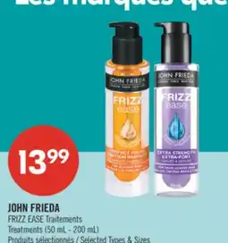 Pharmaprix JOHN FRIEDA FRIZZ EASE Treatments (50 mL-200 mL) offer