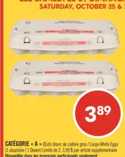 Pharmaprix Large White Eggs offer