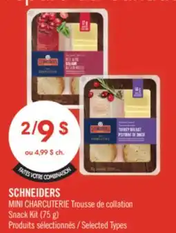 Pharmaprix SCHNEIDERS MINI CHARCUTERIE Snack Kit offer