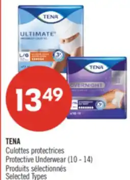 Pharmaprix TENA Protective Underwear offer