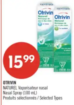 Pharmaprix OTRIVIN Nasal Spray offer