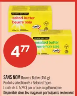 Pharmaprix NO NAME Butter (454 g) offer
