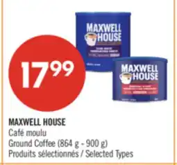 Pharmaprix MAXWELL HOUSE Ground Coffee offer