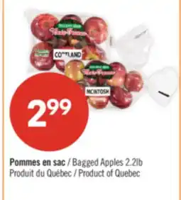 Pharmaprix Bagged Apples offer