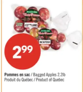 Pharmaprix Bagged Apples offer