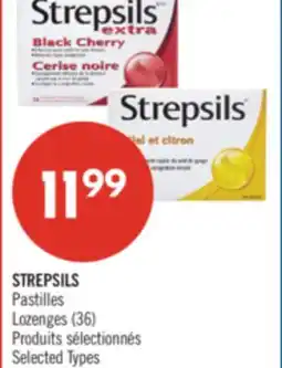 Pharmaprix STREPSILS Pastilles Lozenges (36) offer