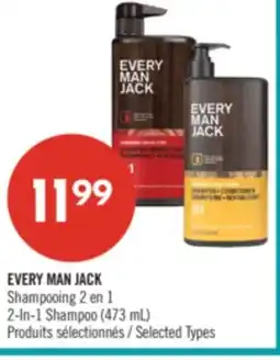 Pharmaprix EVERY MAN JACK 2-In-1 Shampoo (473 mL) offer