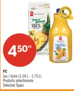 Pharmaprix PC Juice (1,54 L - 1,75 L) offer