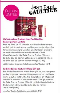 Pharmaprix Jean Paul Gaultier La Belle Fragrance Gift Set offer